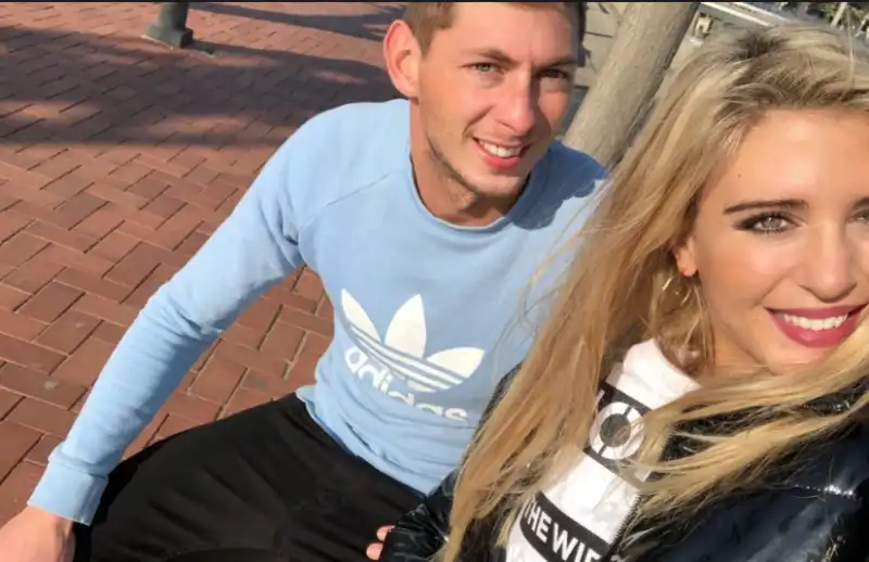 EMILIANO SALA CON L'EX FIDANZATA