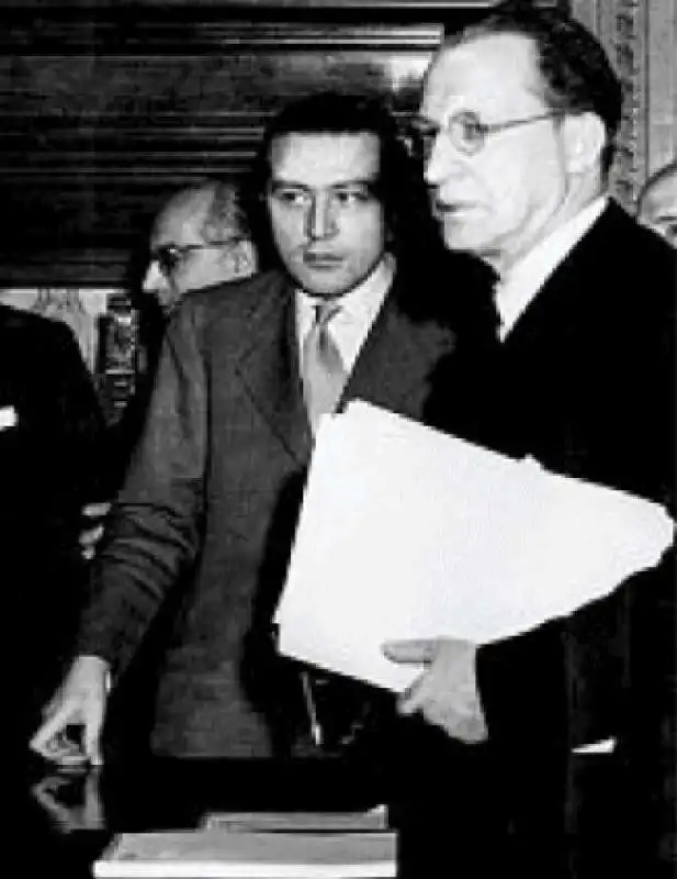 GIULIO ANDREOTTI E ALCIDE DE GASPERI