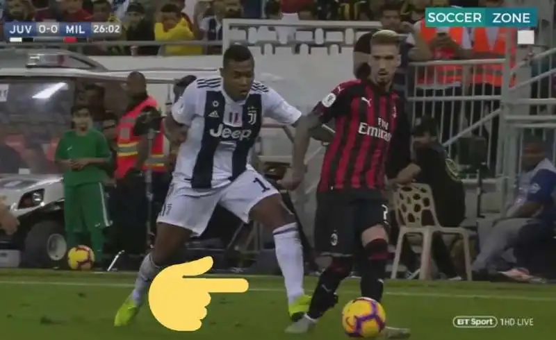 GLI ERRORI ARBITRALI DURANTE MILAN JUVENTUS SUPERCOPPA 2019