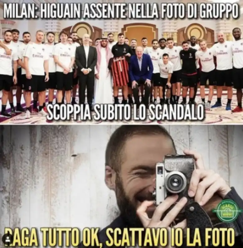 higuain ironia