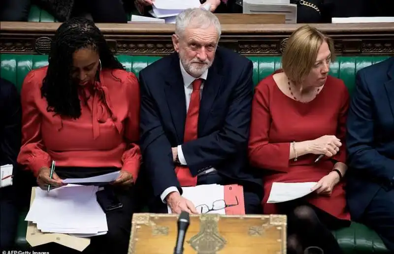 jeremy corbyn alla camera dei comuni