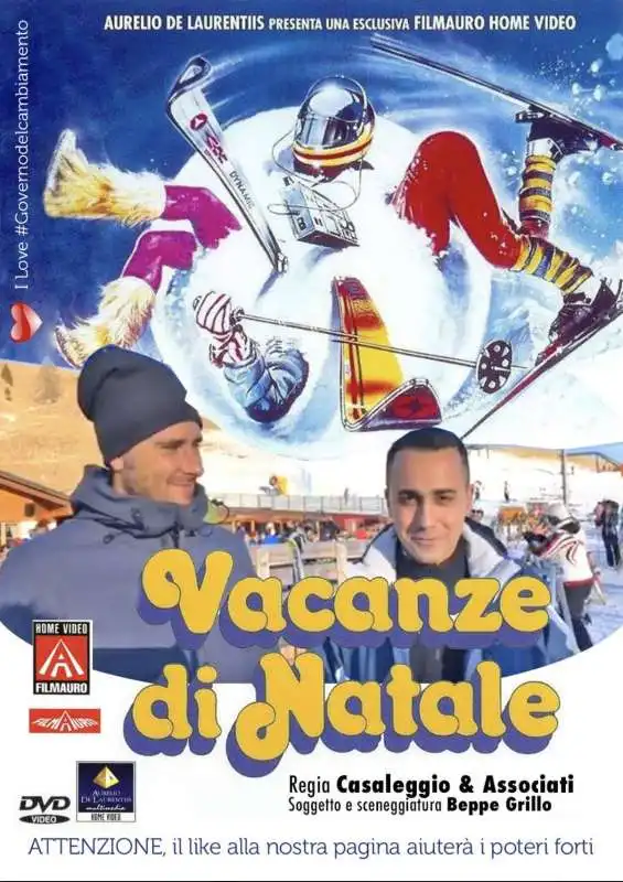 LE VACANZE DI NATALE DI LUIGINO DI MAIO E ALESSANDRO DI BATTISTA