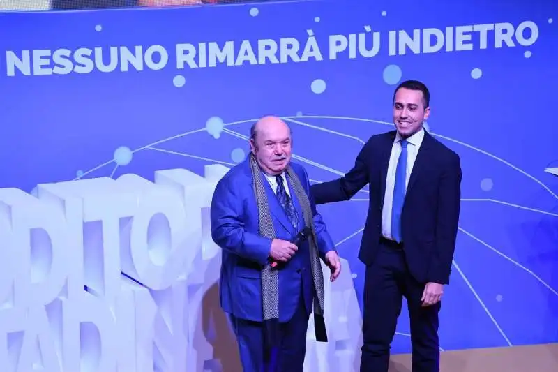 lino banfi e luigi di maio