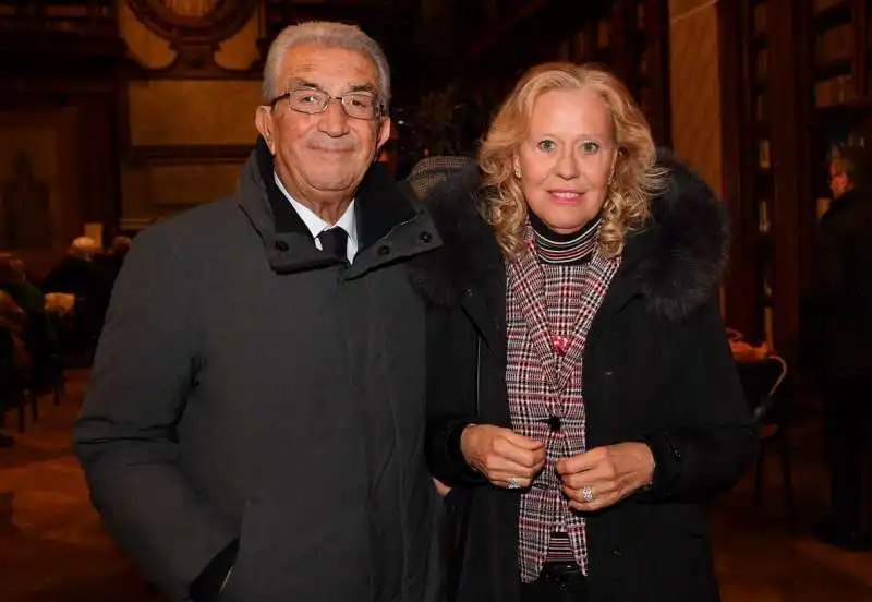 luigi mazzella con la moglie ilva