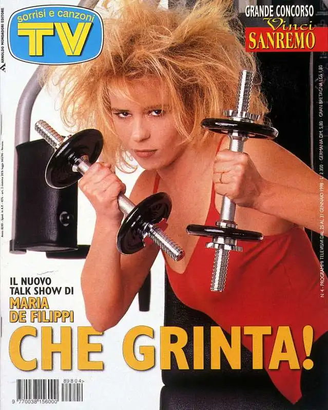 maria de filippi tv sorrisi e canzoni