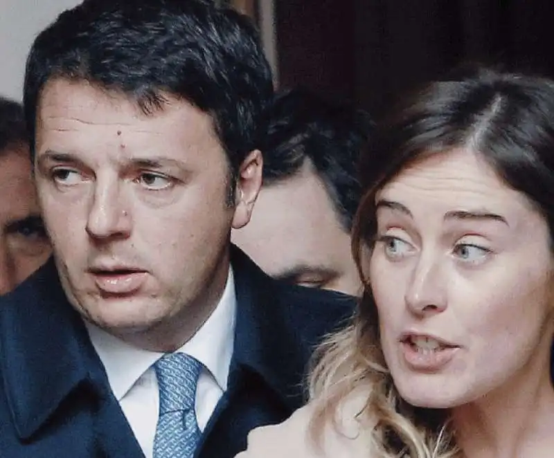 MATTEO RENZI E MARIA ELENA BOSCHI