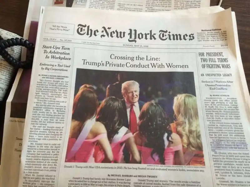 NEW YORK TIMES  TRUMP 