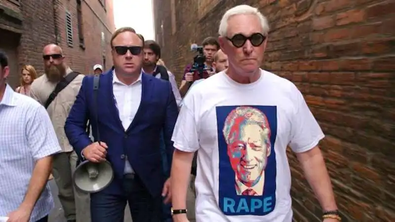 roger stone bill clinton rape