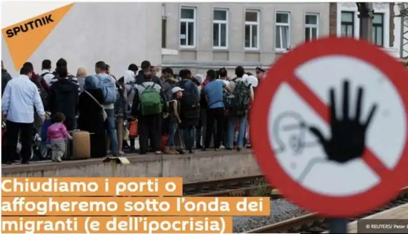 sputnik contro i migranti 1