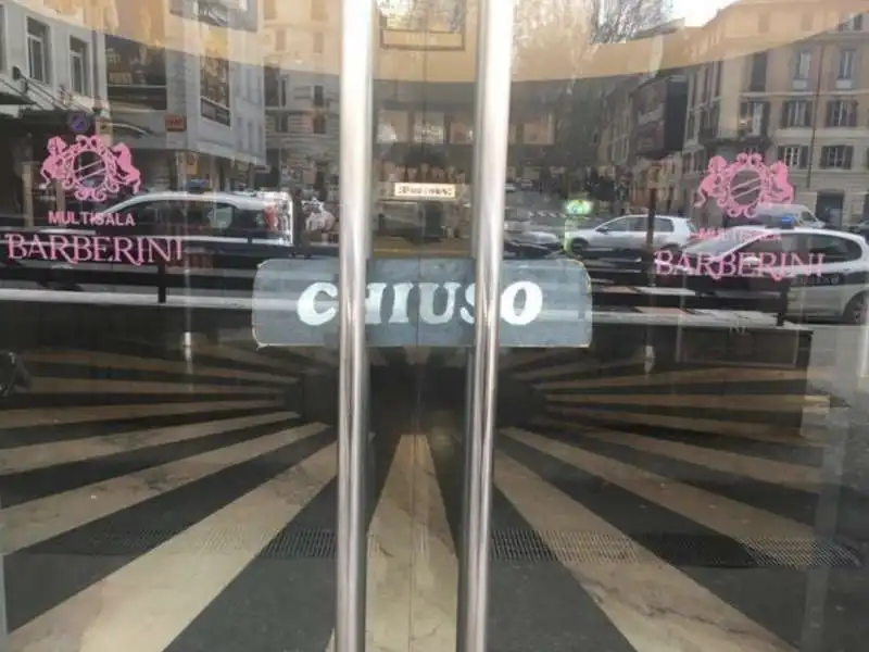 topi al cinema barberini di roma