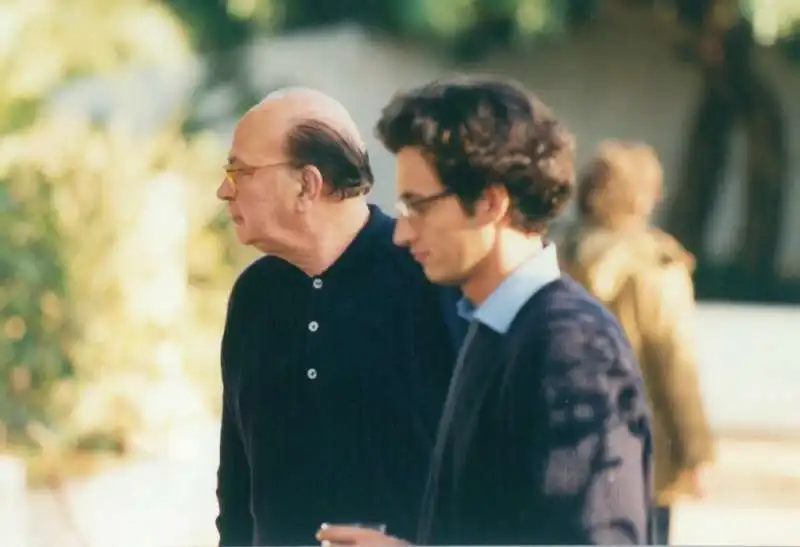 1997. bettino craxi casa hammamet 3 con luca josi