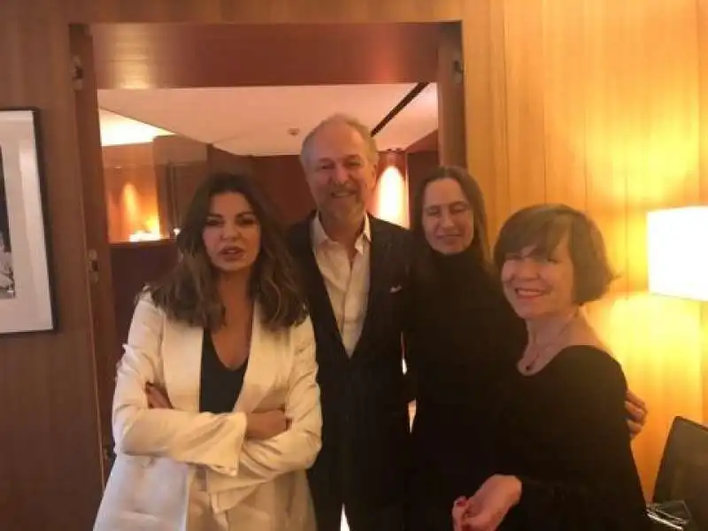 alba parietti, arturo artom,giovanna dossena, grazia lamera – compleanno di morgan