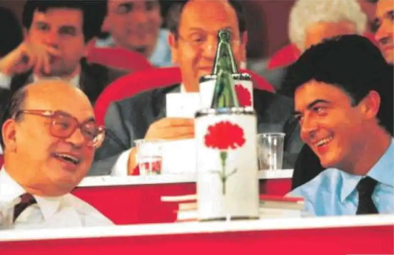 BETTINO CRAXI E CLAUDIO MARTELLI