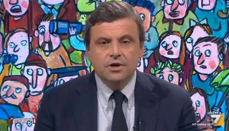 CARLO CALENDA OSPITE DI DIMARTEDI