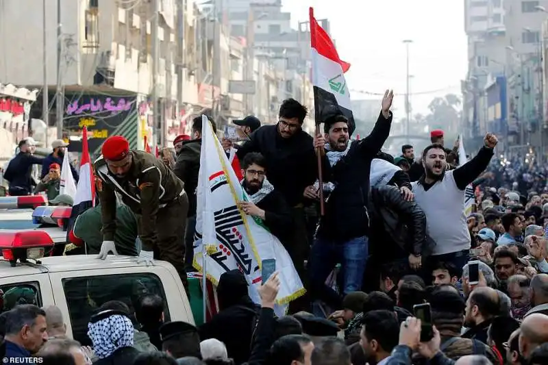 corteo funebre per qassem soleimani 5