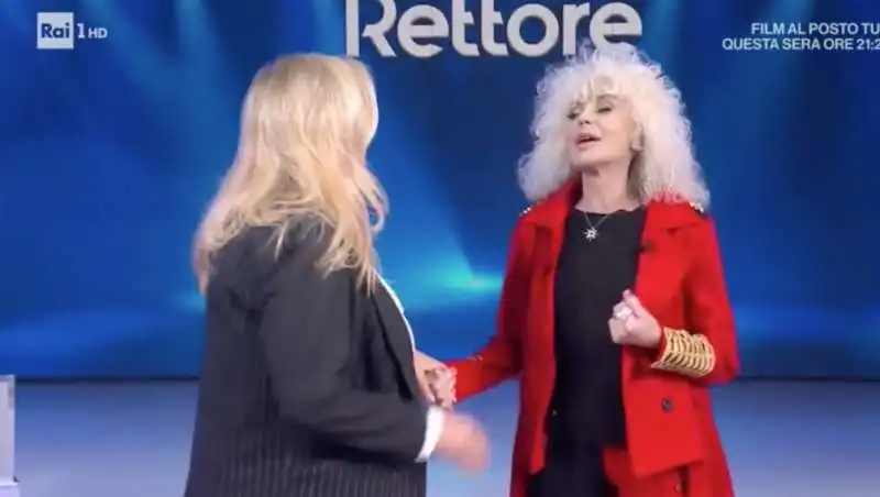 donatella rettore a domenica in 10