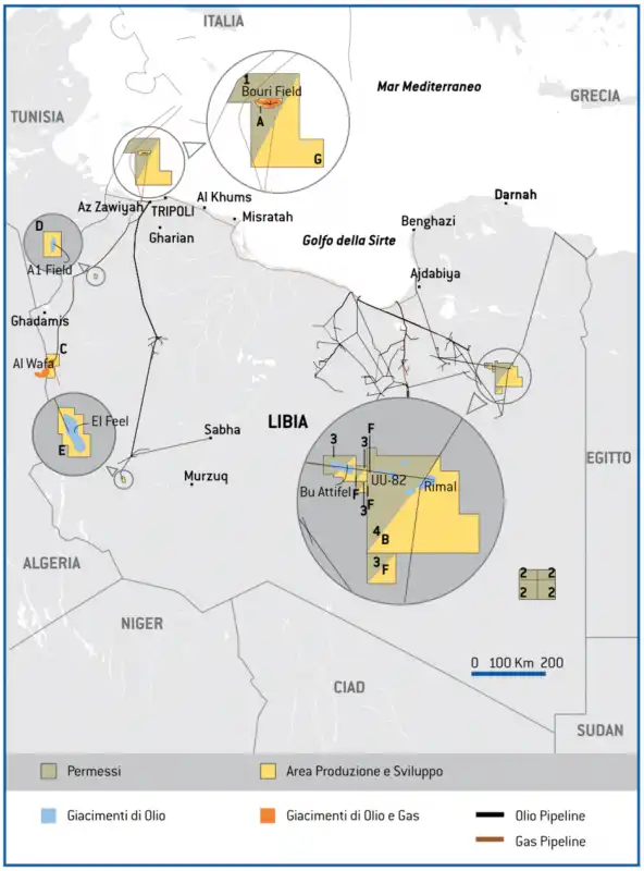 eni in libia