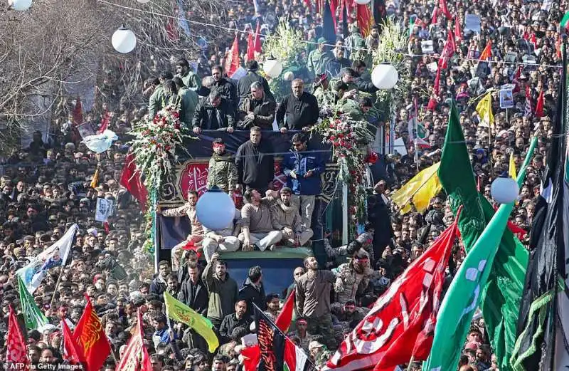 funerali qassem soleimani a kerman 3