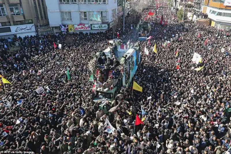 funerali qassem soleimani a kerman 4