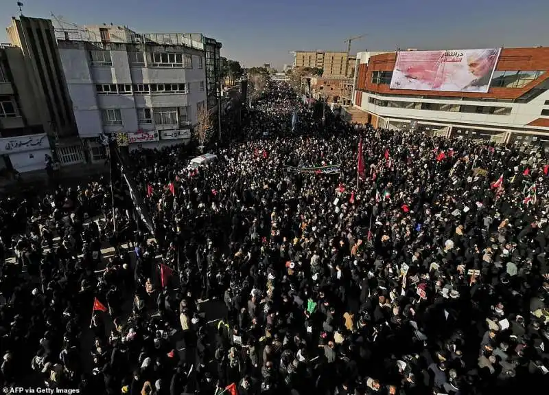 funerali qassem soleimani a kerman 7