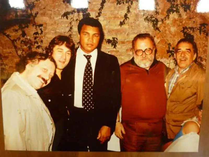 GIANNI MINA - ROBERT DE NIRO - MUHAMMAD ALI - SERGIO LEONE - GARCIA MARQUEZ