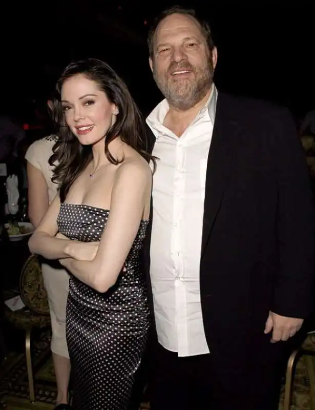 harvey weinstein e rose mcgowan