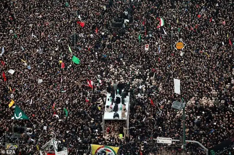 i funerali di soleimani