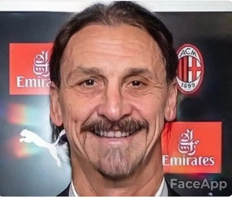 ibrahimovic faceapp