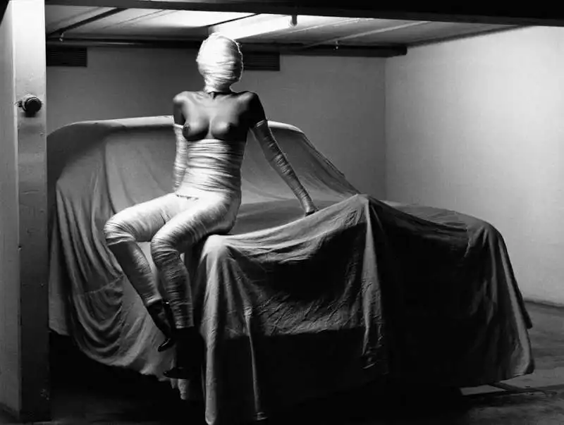 in my garage by helmut newton