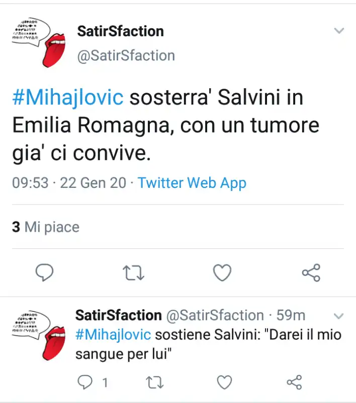 INSULTI A  MIHAJLOVIC