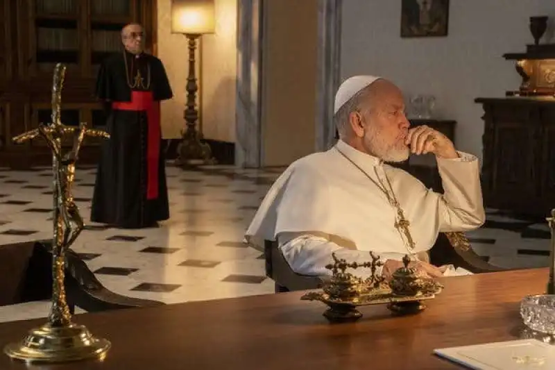 john malkovich  in the new pope 1