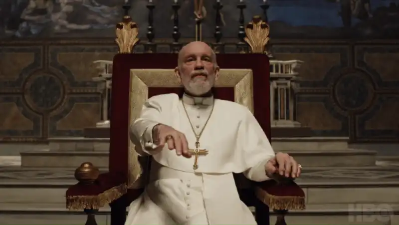 john malkovich  in the new pope 8