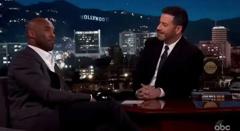 kobe bryant da jimmy kimmel