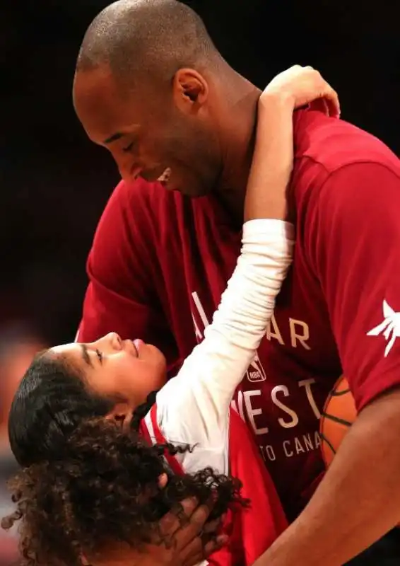  kobe bryant e la figlia gianna 1