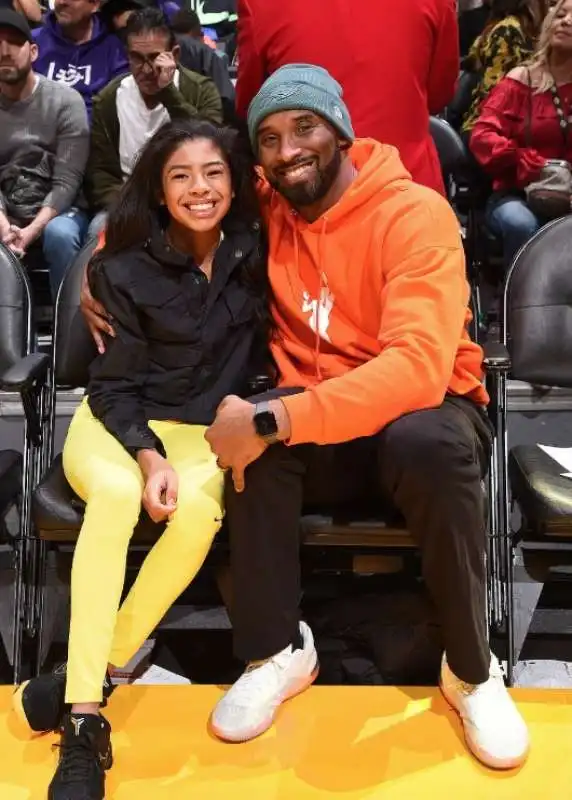  kobe bryant e la figlia gianna 2