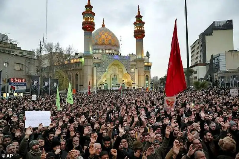 manifestazioni a teheran