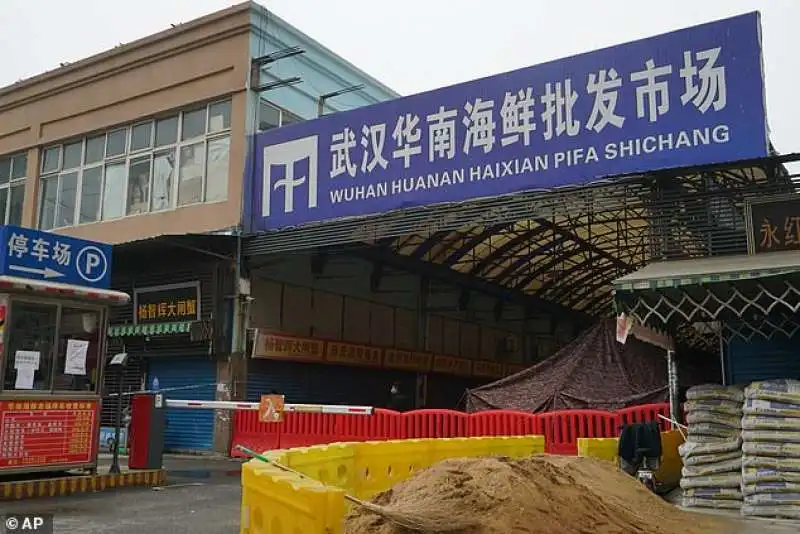 mercato del pesce di wuhan