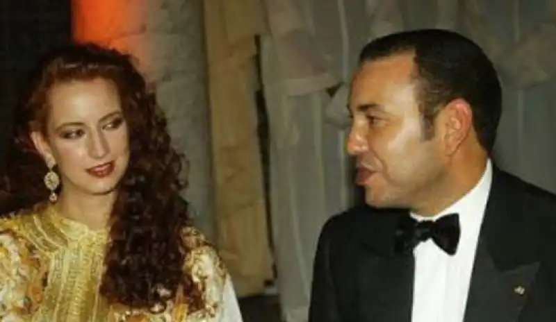 MOHAMMED VI E LALLA SALMA