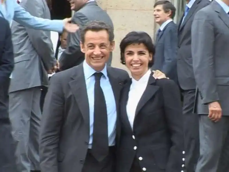 nicolas sarkozy rachida dati 