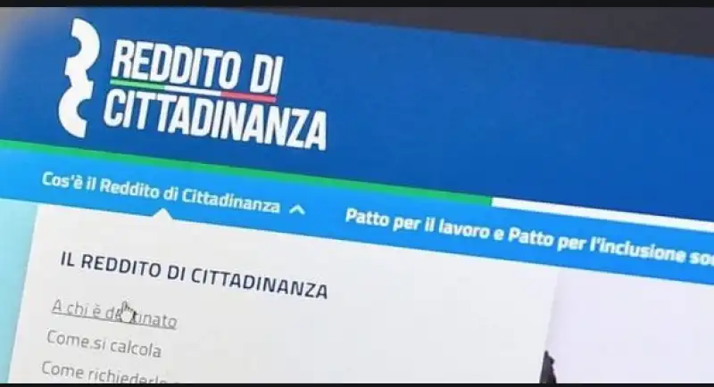 reddito di cittadinanza