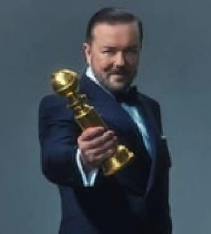 RICKY GERVAIS GOLDEN GLOBES