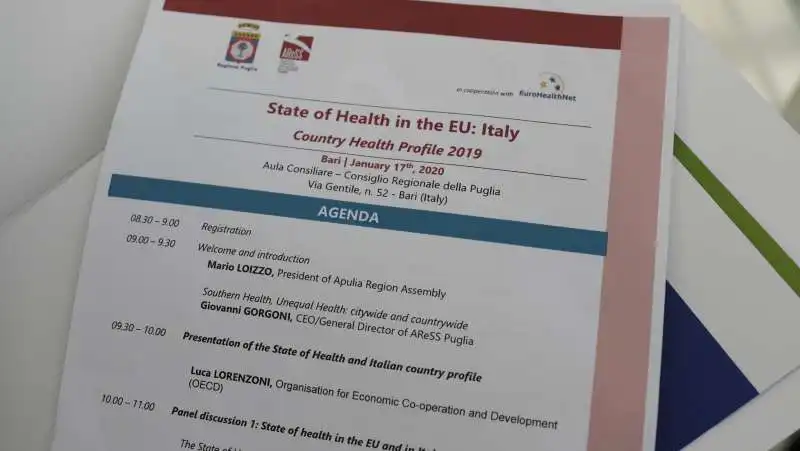 state of the health in the eu italy