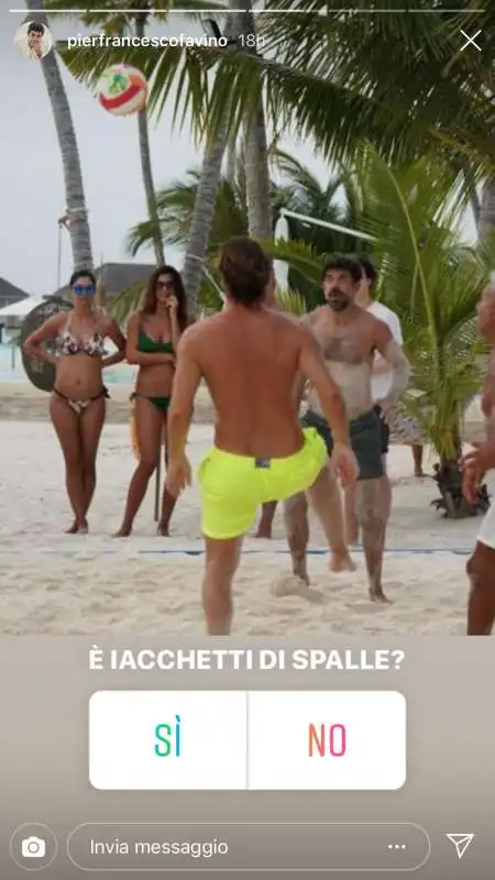 totti e favino alle maldive 1