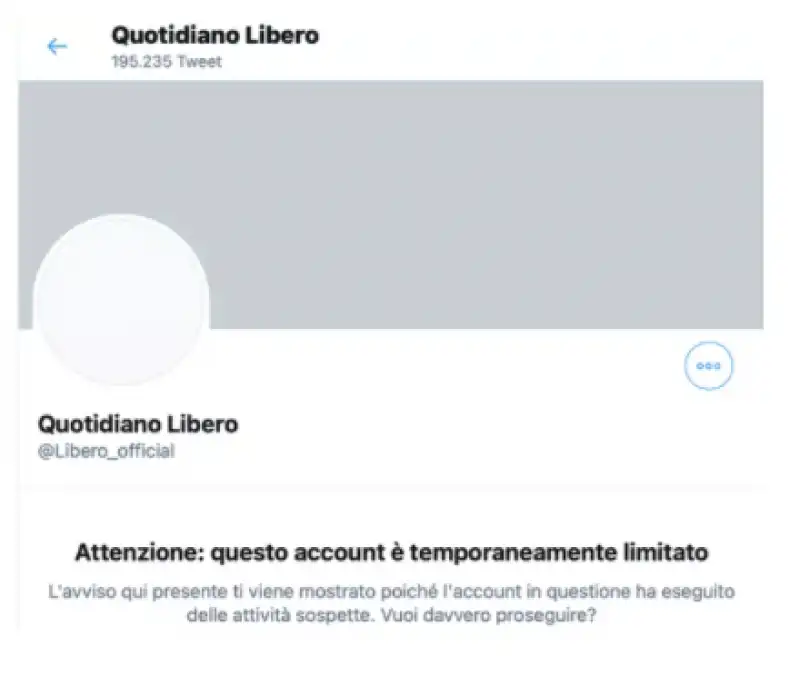 account twitter libero