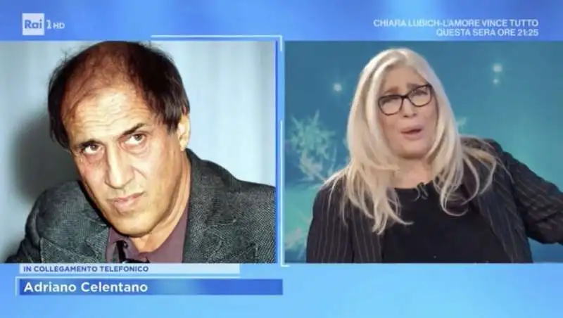 adriano celentano chiama domenica in 