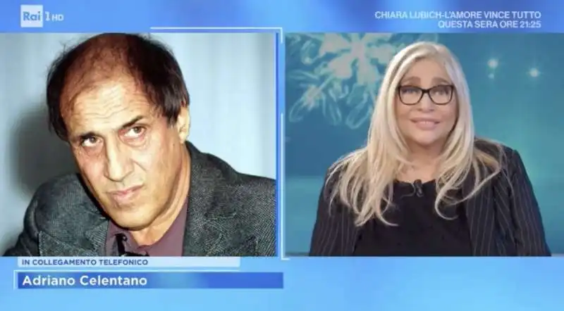 adriano celentano chiama domenica in