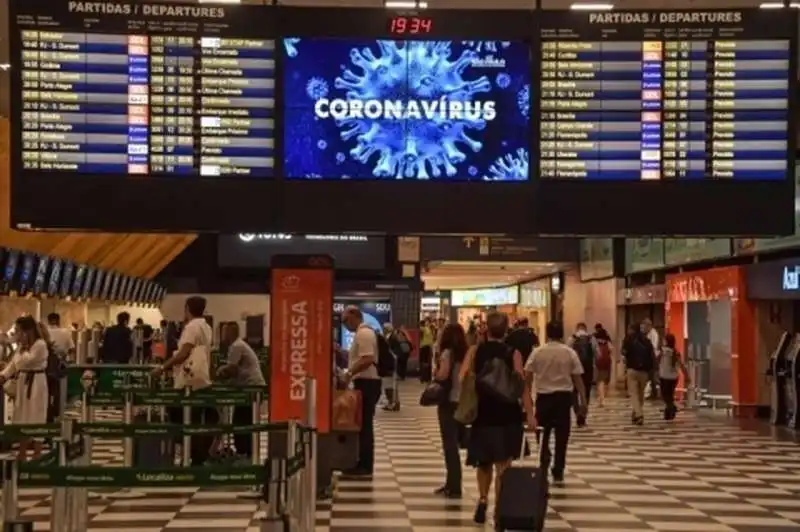 AEROPORTO CORONAVIRUS