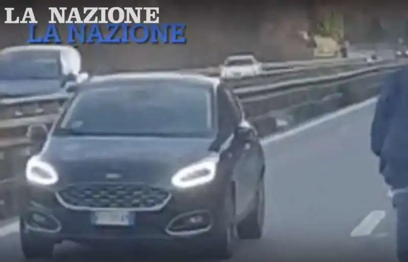 auto contromano sull'a1 2