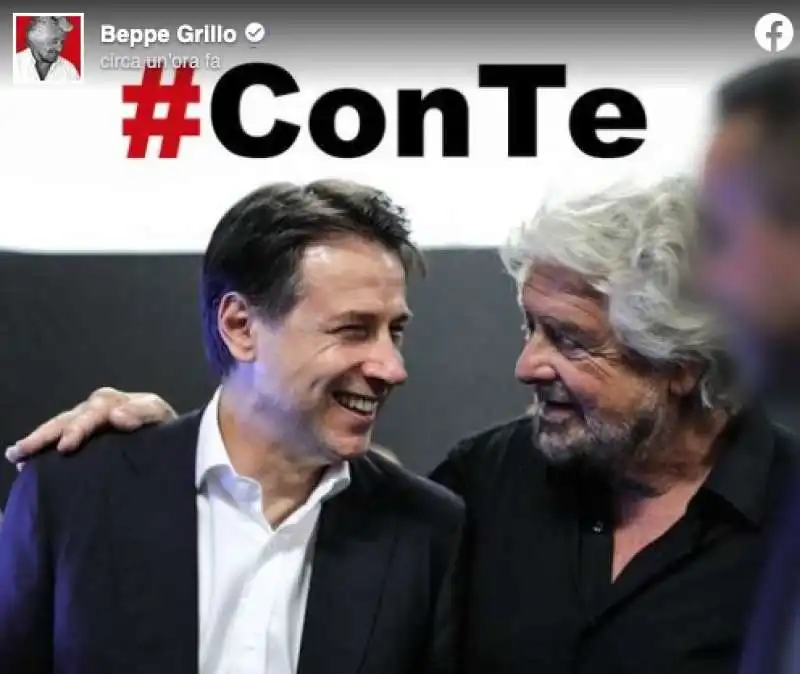 BEPPE GRILLO E GIUSEPPE #CONTE