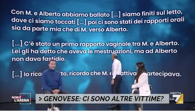 CASO GENOVESE NON E' L'ARENA